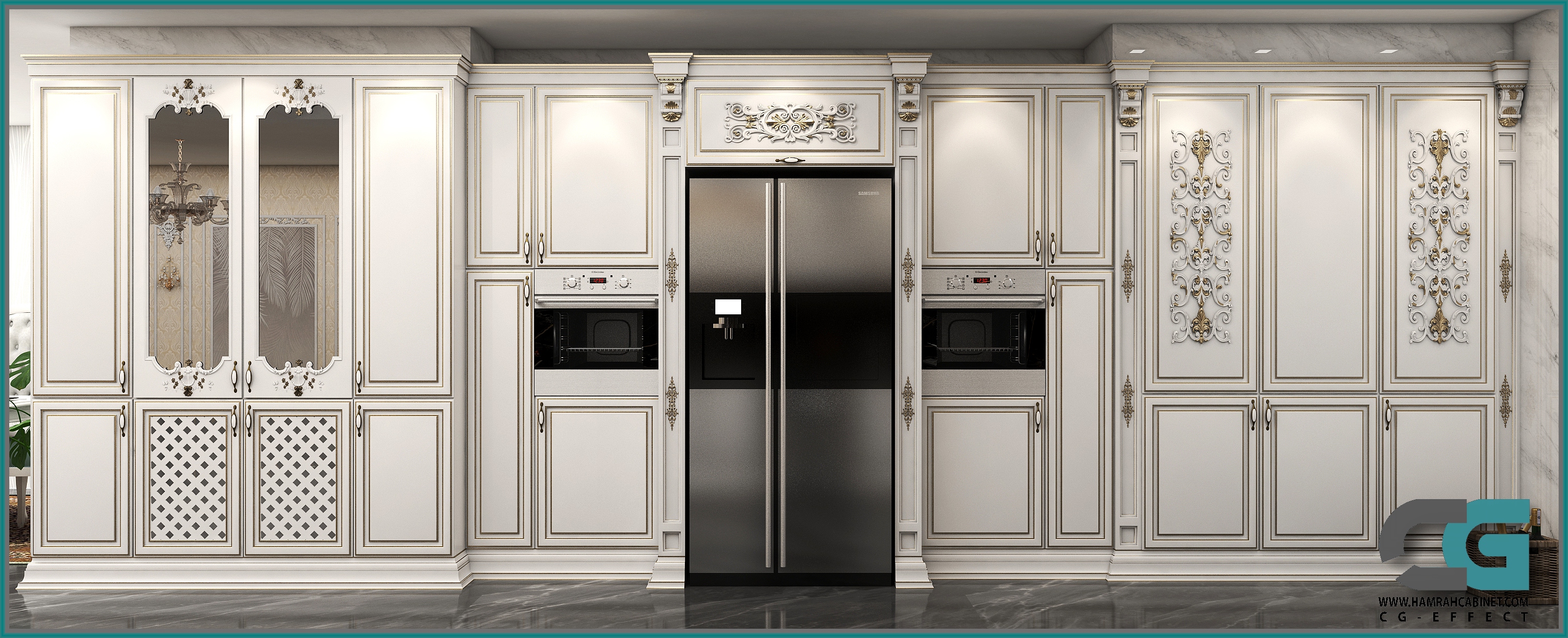 کابینت کلاسیک رنگخور 13 